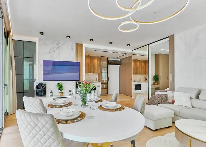 アパート Wave Resort&spa - Penthouse ミエンジズドロイェ